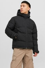 Jope meestele Jack & Jones 12239001, must цена и информация | Мужские куртки | kaup24.ee