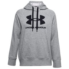 Dressipluus naistele Under Armour Rival Fleece Logo, hall цена и информация | Мужская спортивная одежда | kaup24.ee