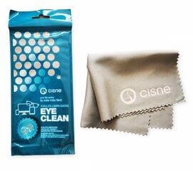 Салфетки Cisne Eye Clean для чистки электроники, 1 шт цена и информация | Принадлежности для уборки | kaup24.ee