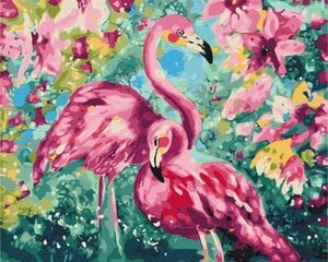 Maalimine numbrite järgi Symag Flamingod hind ja info | Maalid numbri järgi | kaup24.ee