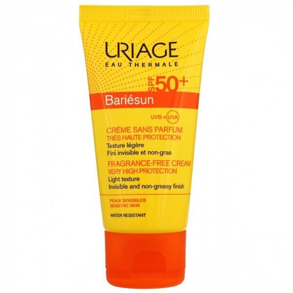 Kreem Uriage Bariesun SPF-50+, 50 ml hind ja info | Päikesekreemid | kaup24.ee