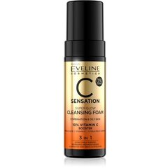 Näopuhastusvaht Eveline C Sensation 3in1, 150 ml hind ja info | Näopuhastusvahendid | kaup24.ee