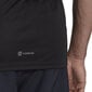 Spordisärk meestele Adidas Run Icon Tee M HE2474, must цена и информация | Meeste spordiriided | kaup24.ee