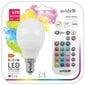 LED lamp AVIDE Smart RGB+W 4,9W G45 E14 470lm puldiga цена и информация | Lambipirnid, lambid | kaup24.ee