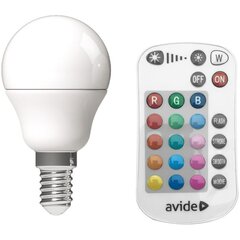 LED lamp AVIDE Smart RGB+W 4,9W G45 E14 470lm puldiga цена и информация | Лампочки | kaup24.ee