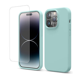 Soundberry Silicone  Set iPhone 14 Pro Marine Blue 2.5D цена и информация | Чехлы для телефонов | kaup24.ee