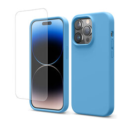 Soundberry Silicone  Set iPhone 14 Pro Max Cornflower 2.5D цена и информация | Чехлы для телефонов | kaup24.ee