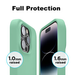 Soundberry Silicone  Set iPhone 14 Pro Max Pistachio 2.5D цена и информация | Чехлы для телефонов | kaup24.ee