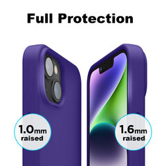 Soundberry Silicone   Set iPhone 14 Purple 5D цена и информация | Чехлы для телефонов | kaup24.ee