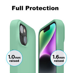 Soundberry Silicone   Set iPhone 14 Pistachio 2.5D цена и информация | Чехлы для телефонов | kaup24.ee