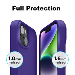 Soundberry Silicone  Set iPhone 14 Purple 2.5D цена и информация | Чехлы для телефонов | kaup24.ee