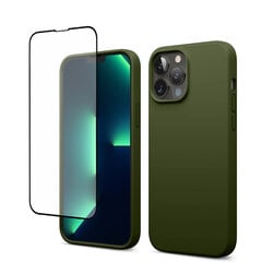 Soundberry Silicone  Set iPhone 13 Pro Pine Green 5D цена и информация | Чехлы для телефонов | kaup24.ee