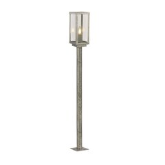 Уличный светильник Searchlight, столб Box, 90151-900SI цена и информация | Уличное освещение | kaup24.ee