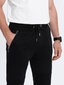 Püksid meestele Ombre Clothing, must hind ja info | Meeste püksid | kaup24.ee