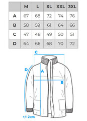 Зимняя куртка мужская Edoti C572 цена и информация | Мужские куртки | kaup24.ee