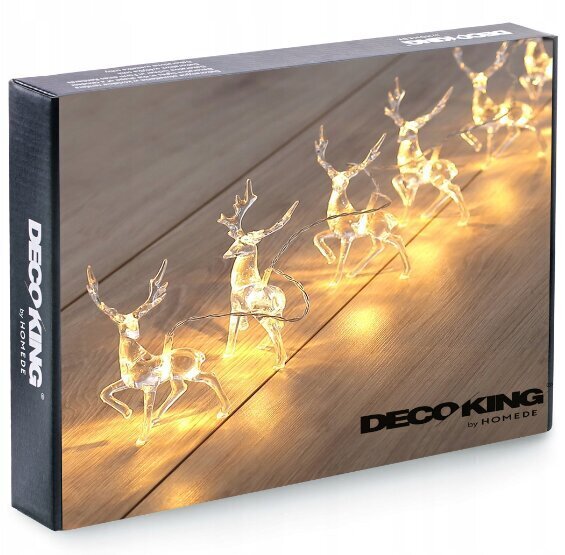Jõulutuled DecoKing, 10 LED-i, 1,65 m цена и информация | Jõulutuled | kaup24.ee