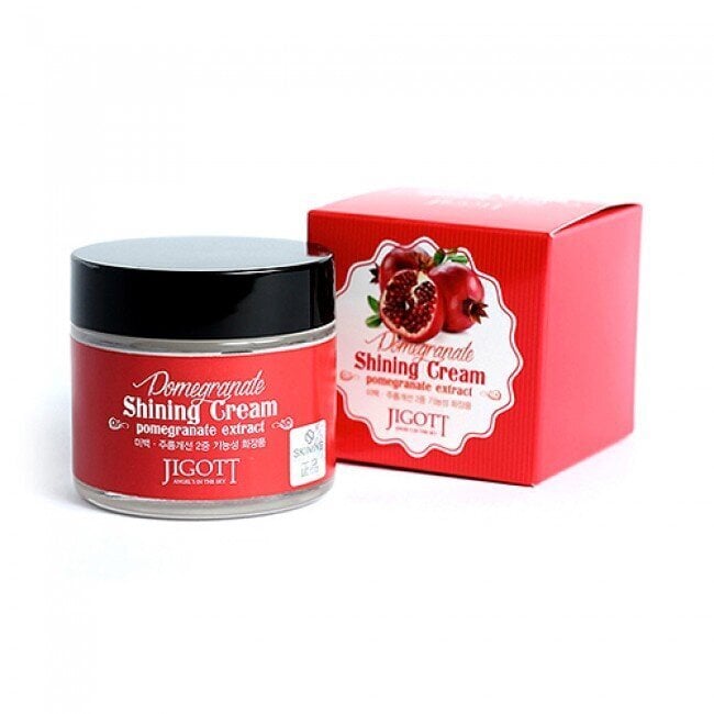 Näokreem granaatõuna ekstraktiga, Jigott Pomegranate Shining Cream, 70 ml hind ja info | Näokreemid | kaup24.ee