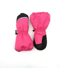 Kindad tüdrukutele Hofler, roosa цена и информация | Шапки, перчатки, шарфы для девочек | kaup24.ee