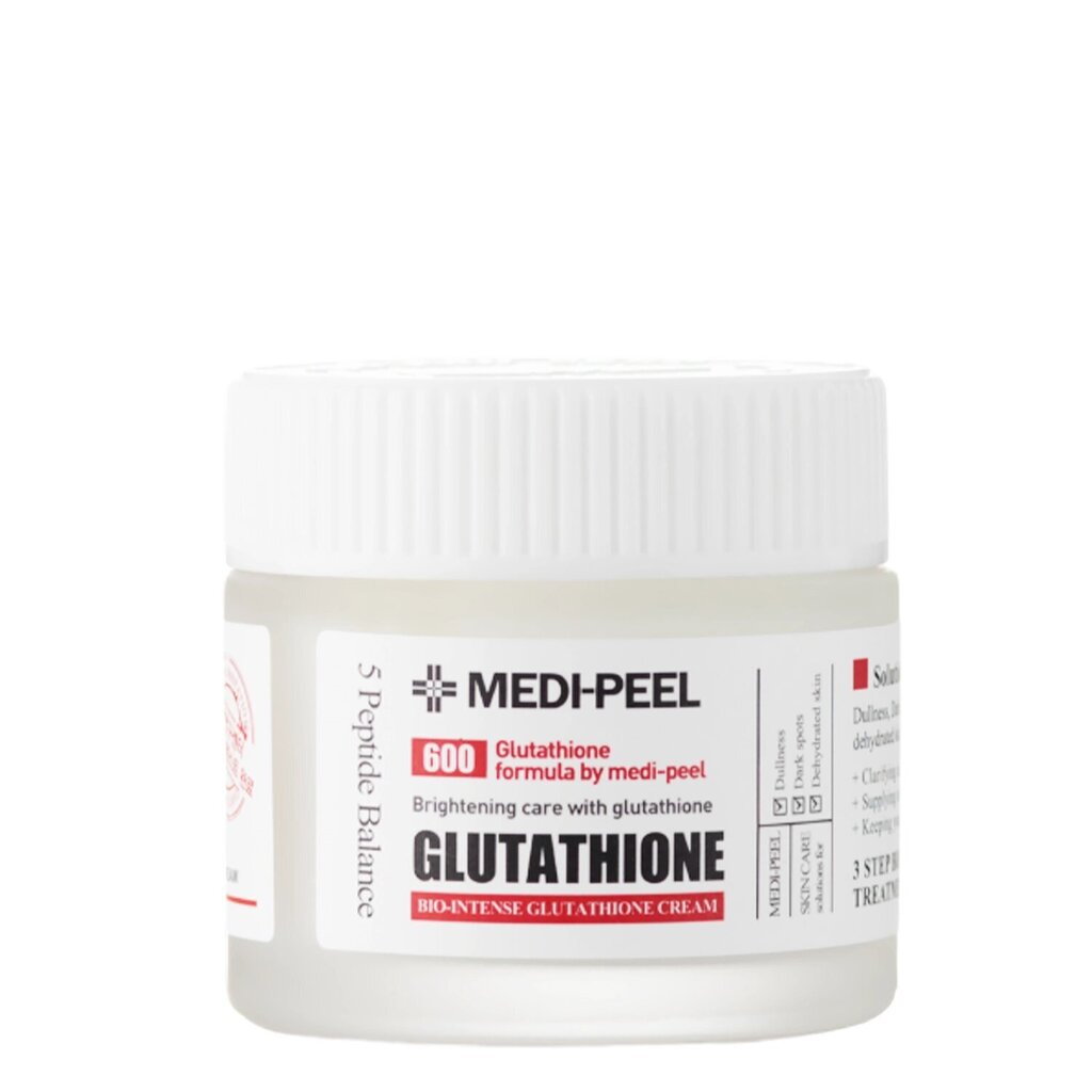 Helendav kreem glutatiooniga, Medi-Peel Bio Intense Glutathione White Cream, 50 ml цена и информация | Näokreemid | kaup24.ee