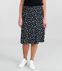 Женская юбка Texpak 351501*01, черный/белый 7332602414293 цена и информация | Юбка | kaup24.ee