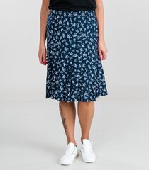 Texpak женская юбка 351501*02, тёмно-синий /белый цена и информация | Юбка | kaup24.ee
