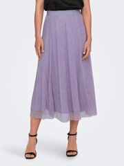 фиолетовая юбка-толстовка миди с окантовкой цена и информация | Юбка | kaup24.ee