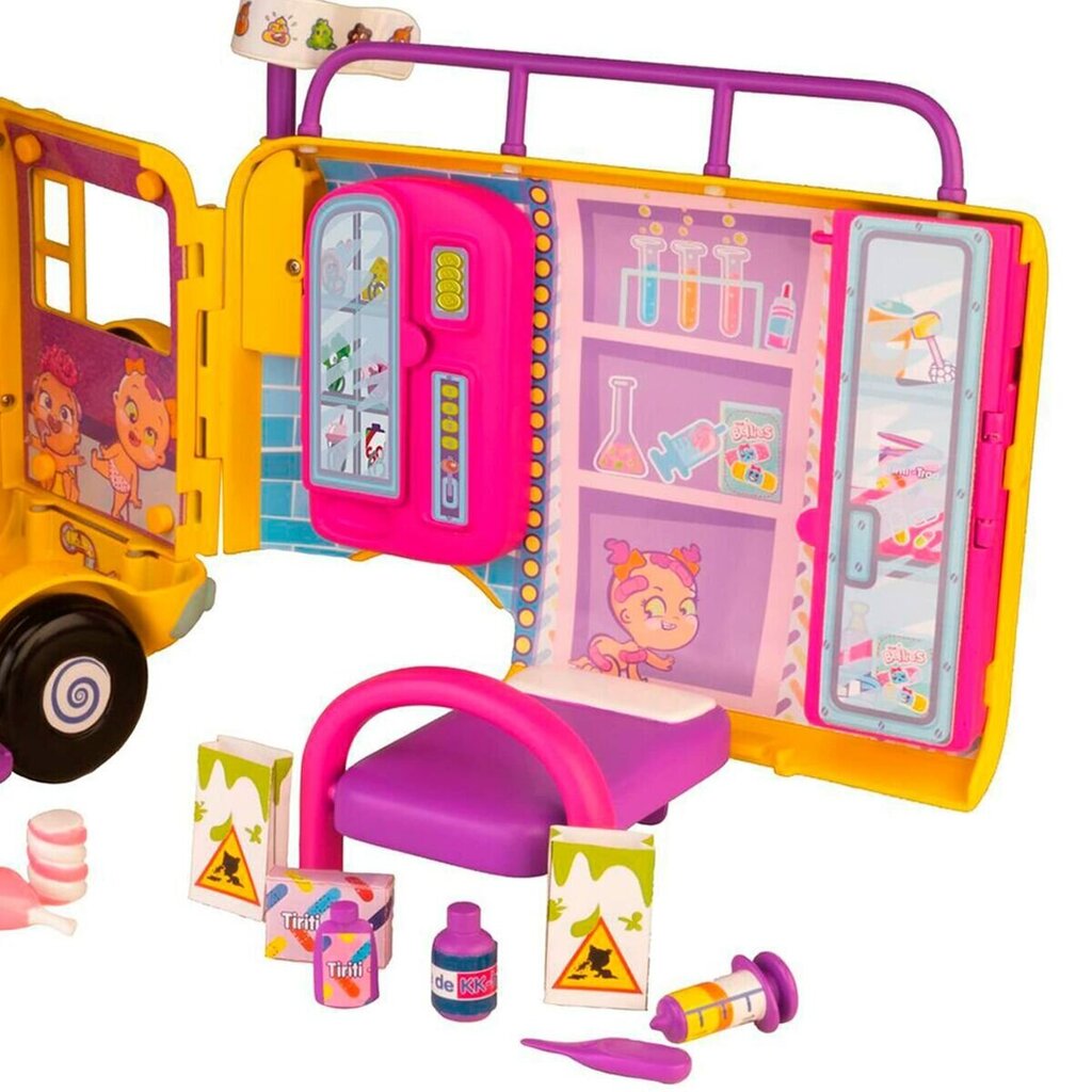 Mänguasjakomplekt Famosa Mini Bellies Fun Bus цена и информация | Tüdrukute mänguasjad | kaup24.ee