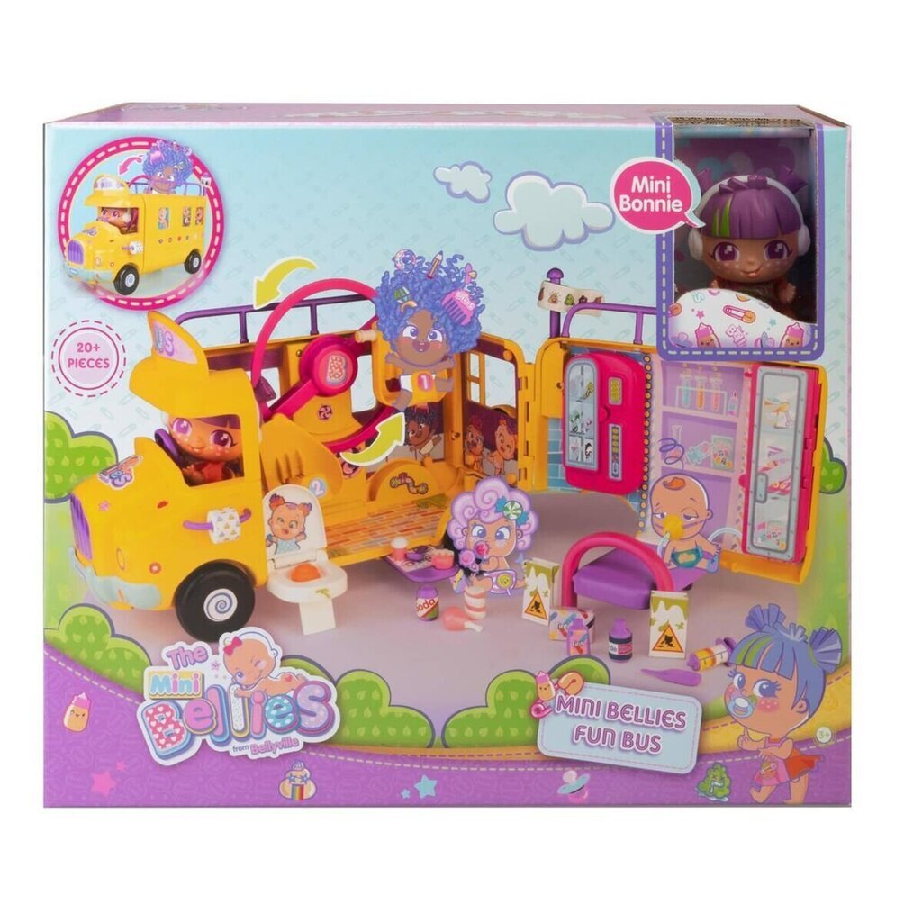 Mänguasjakomplekt Famosa Mini Bellies Fun Bus hind ja info | Tüdrukute mänguasjad | kaup24.ee