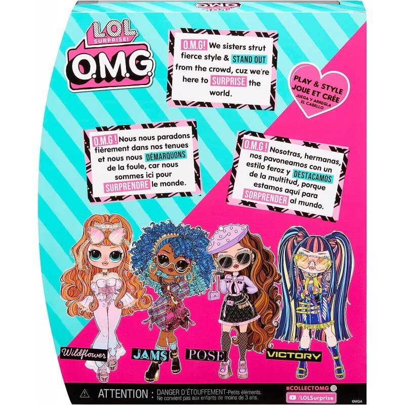Nukk L.O.L. Surprise OMG Core - Jams hind ja info | Tüdrukute mänguasjad | kaup24.ee