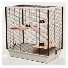 Клетка для грызунов Interzoo Frodo + Wood, 78 см цена и информация | Клетки и аксессуары для грызунов | kaup24.ee