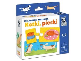 Pusle Kassipojad kutsikatega Kapitan Nauka цена и информация | Игрушки для малышей | kaup24.ee