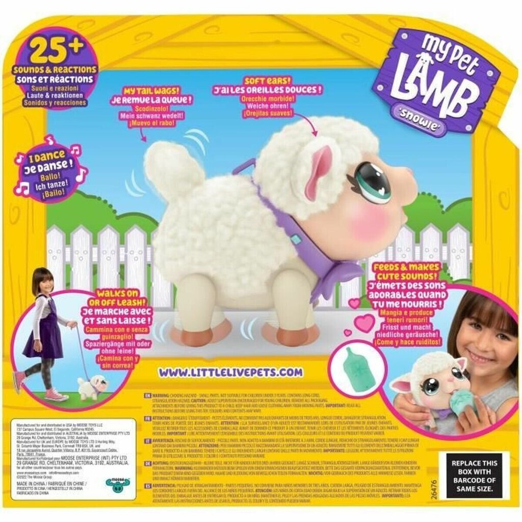 Interaktiivne mänguasi Moose Toys My Pet Lamb My Pet Lamb hind ja info | Tüdrukute mänguasjad | kaup24.ee