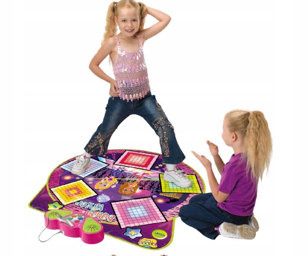 Muusikaline tantsumatt Smiki, roosa hind ja info | Tüdrukute mänguasjad | kaup24.ee