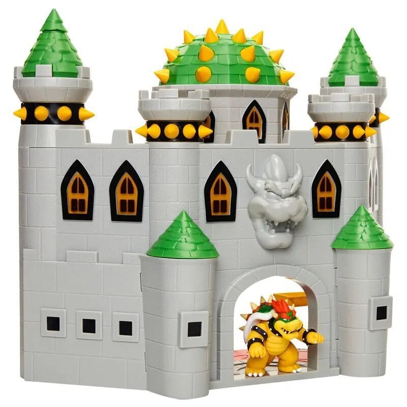 Mario Bros deluxe Bowser Castle mängukomplekt цена и информация | Poiste mänguasjad | kaup24.ee