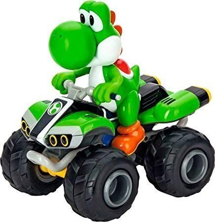 Puldiga quad, Mario Kart Yoshi, Carrera, 370200997X цена и информация | Poiste mänguasjad | kaup24.ee