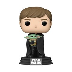 Vinüülfiguur Funko Pop! Star Wars Mandalorian Luke with Grogu hind ja info | Fännitooted mänguritele | kaup24.ee