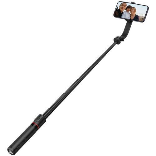 Tech-Protect statiiv Selfie Stick Tripod MagSafe L04S, must цена и информация | Selfie sticks | kaup24.ee