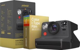 Polaroid Now Gen 2 Everything Box Golden Edition, черный цена и информация | Фотоаппараты мгновенной печати | kaup24.ee