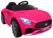 Elektriauto Bmw B3 R-sport, roosa ja plüüsist padi Cat, 50 cm hind ja info | Laste elektriautod | kaup24.ee