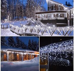 Garlianda jääpurikas, 300 LED, 15,92m цена и информация | Гирлянды | kaup24.ee