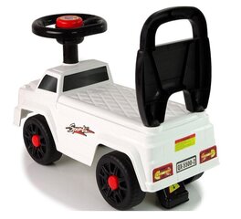 Pealeistutav auto Lean Toys QX-5500-2, valge hind ja info | Imikute mänguasjad | kaup24.ee