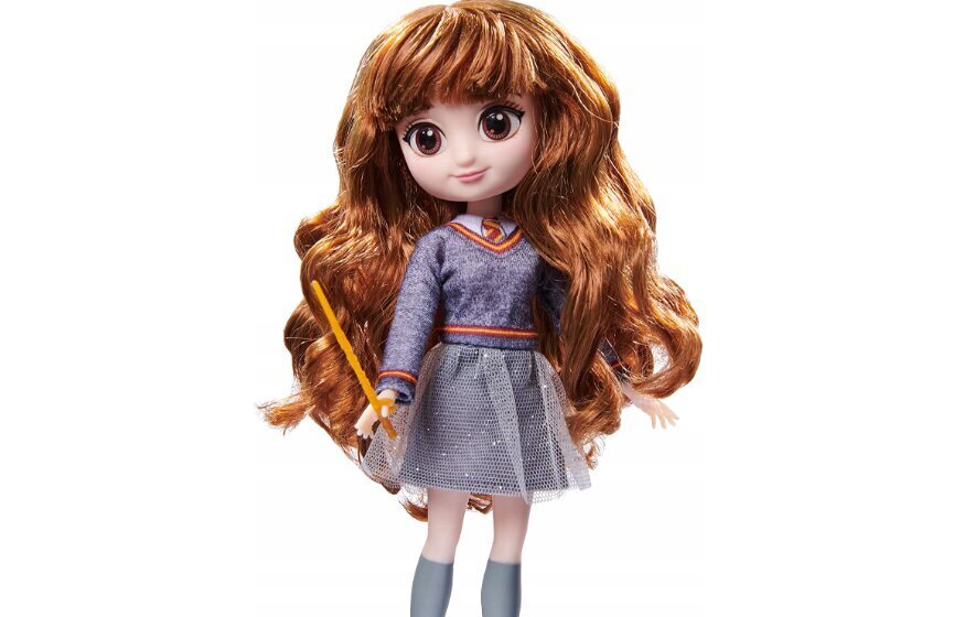 Nukk Harry Potter Hermione, 20 cm ja plüüsist padi Cat, 50 cm цена и информация | Tüdrukute mänguasjad | kaup24.ee