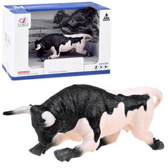 Loomafiguur Pull, must/valge hind ja info | Poiste mänguasjad | kaup24.ee