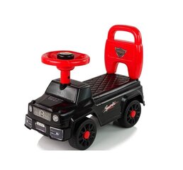 Pealeistutav auto Lean Toys QX-5500-2, must hind ja info | Imikute mänguasjad | kaup24.ee