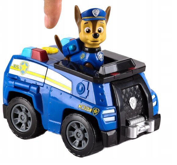 Politseiauto Spin Master Paw Patrol ja plüüsist padi Cat, 50 cm hind ja info | Poiste mänguasjad | kaup24.ee