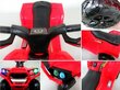 Laste ATV Quad R-sport J8, punane ja pehme padi Cat, 50 cm цена и информация | Laste elektriautod | kaup24.ee