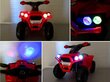 Laste ATV Quad R-sport J8, punane ja pehme padi Cat, 50 cm цена и информация | Laste elektriautod | kaup24.ee