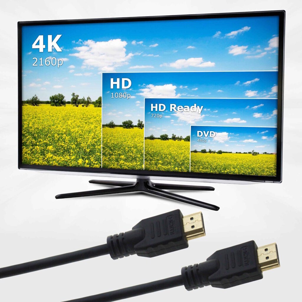 Seki HDMI, 3m hind ja info | Kaablid ja juhtmed | kaup24.ee