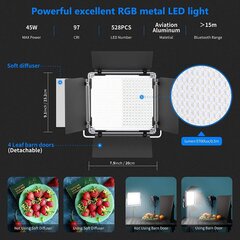 Neewer Led 530 RGB hind ja info | Fotovalgustuse seadmed | kaup24.ee