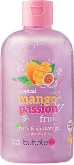 Bubble Tea Dušigeel - Mango & passionfruit (500 ml) цена и информация | Dušigeelid, õlid | kaup24.ee